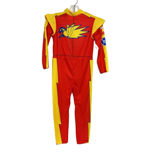 Rubie’s Nascar Racer Red Jumpsuit & Mask Vintage NWT Size Medium - Picture 3 of 11